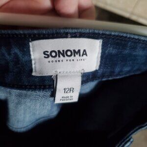 Sonoma curvy skinny jeans